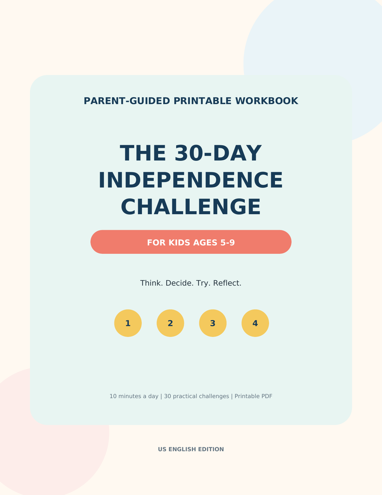 The 30-Day Independence Challenge cover