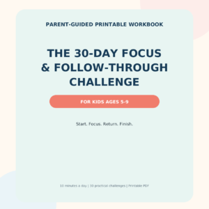 the 30 day focus and follow through challenge
